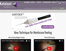 Tablet Screenshot of katalystsurgical.com
